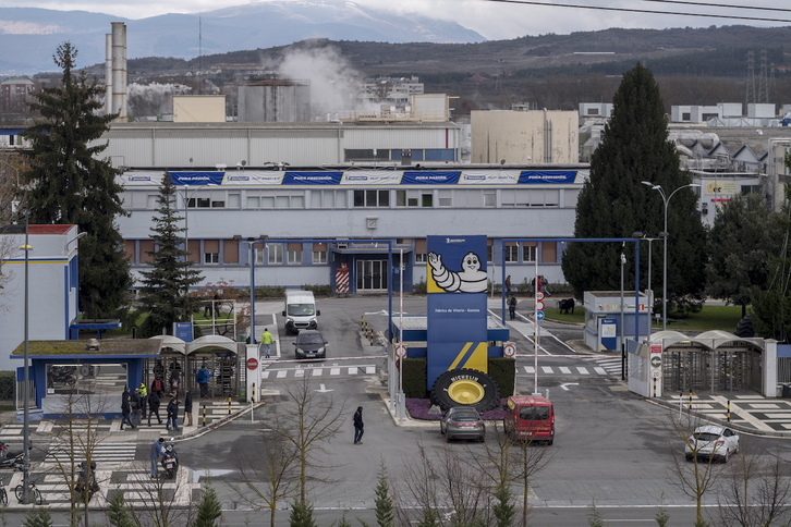 Instalaciones de Michelin en Gasteiz.