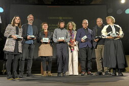 San Telmon egin zen atzo banaketa ekitaldia.