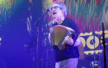 Josu Zabala, taldeak 2022an Barakaldoko BECen emandako kontzertuan.