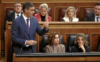 «No tengo miedo a nada» , dijo Pedro Sánchez sobre Zabalza, pero eludió incluso citar la desclasificación.