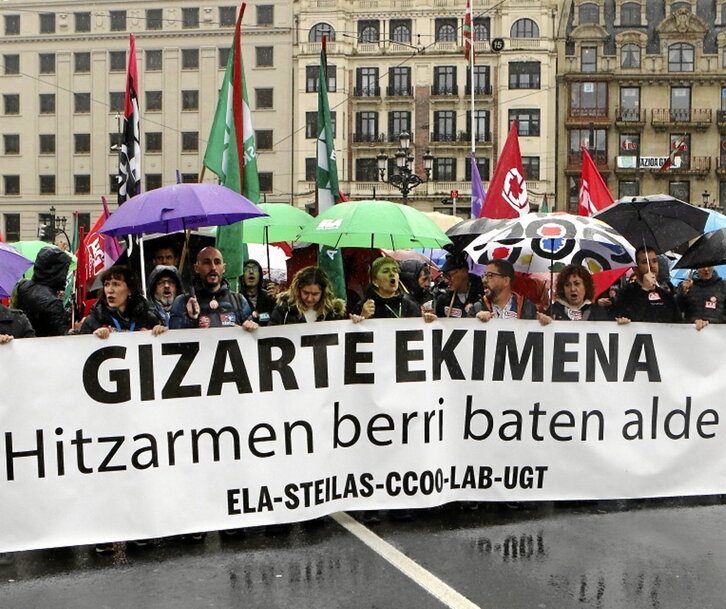 Movilización de los centros concertados.