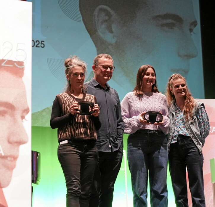 Rikardo Arregi sarien irabazleak.