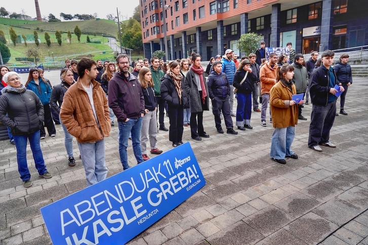 Ikamak agerraldia egin du Bilbon.