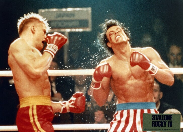Drago y Balboa, Lundgren y Stallone, golpe a golpe al final de la Guerra Fría.