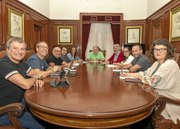 Equipo de Gobierno del Ayuntamiento de Iruñea, en una imagen de archivo.