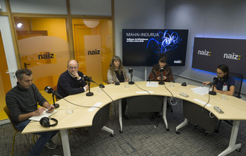 Mesa redonda sobre la Inteligencia Artificial en NAIZ Irratia.