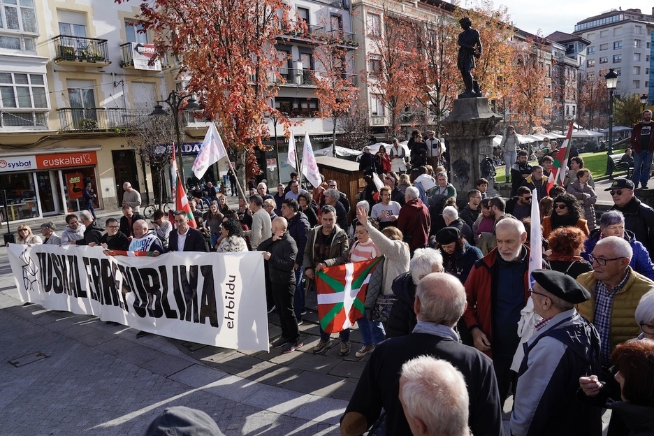 EH Bilduk ditutako mobilizazioa. EH Bilduk ditutako mobilizazioa.