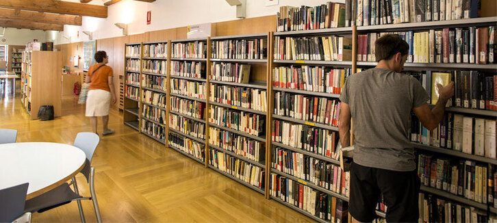 Imagen de archivo de la bilblioteca pública San Pedro.