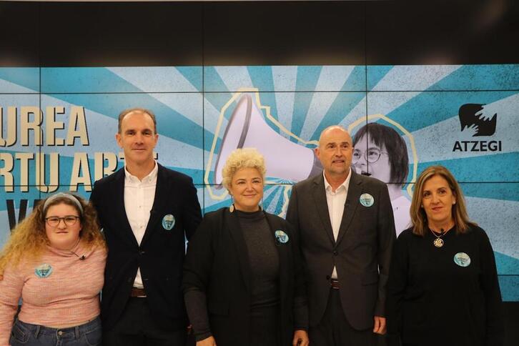 Atzegiren kanpaina berriaren aurkezpena.