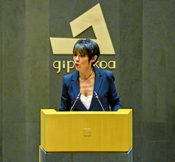 Maddalen Iriarte, EH Bilduko bozeramailea.