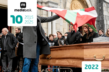 Les obsèques de Jakes Abeberry ont eu lieu en l’église Sainte-Eugénie de Biarritz.