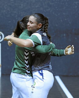 Enara Gaminde, doble oro decisivo.