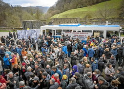 Mikel Zabalzaren hilketaren 40. urteurreneko ekitaldi nagusia, Orbaizetako olan.