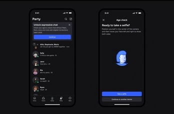 Portal de acceso de Roblox mediante el sistema de selfie para identificar la edad.