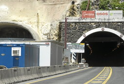 Imagen de archivo de las obras de Belate.