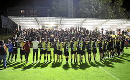 Portugaleteko taldea, Valladoliden aurkako aurreko kanporaketan sailkapena ospatzen.