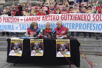 Movilización de los pensionistas que vuelven a convocar para el 18 de diciembre.