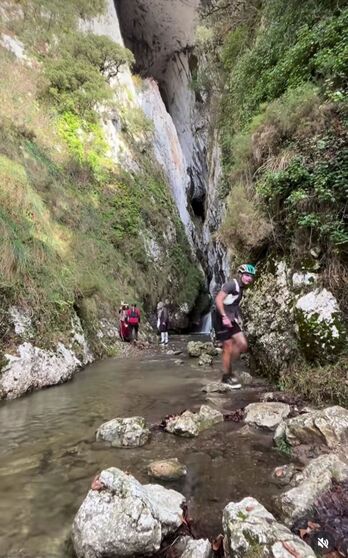 Angel Garcia Lezeko haitzulotik lehena igarotzen; Mariren Kobak lasterketa irabazi zuen.