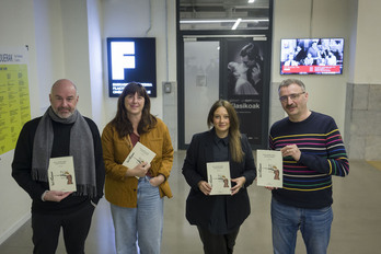 Fresnedak koordinatu duen zinemaren inguruko liburuaren aurkezpena asteazken honetan izan da.