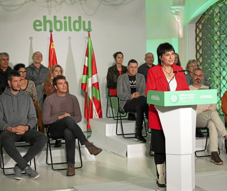 Laura Aznal, durante su intervención.