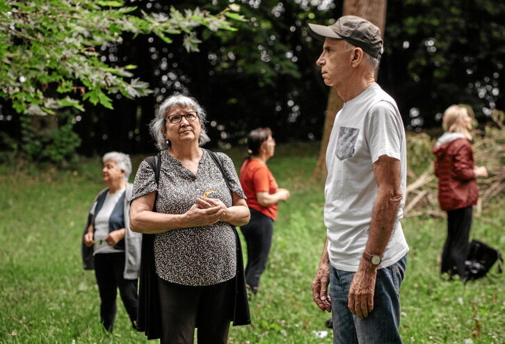 Bitxia? Bai, baina a zer lasaitua! Irudian, Cristina Enea Fundazioak antolatutako saio bat.