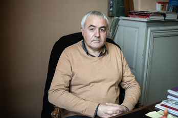 François Dagorret, maire de la Bastide-Clairence depuis 2014.