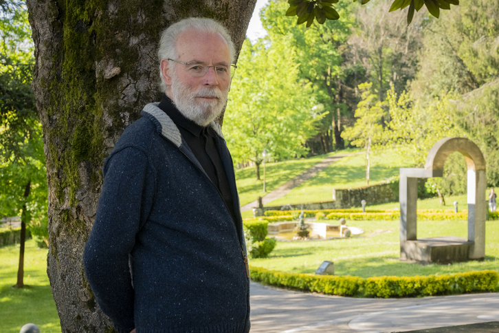 Xabier Amuriza, joan den apirilean Berrizen egindako elkarrizketan.