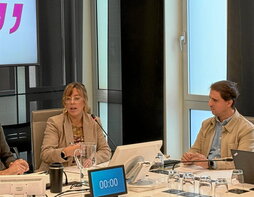 Goizane Alvarez foru diputatuak Eskola Kirolaren inguruko balorazioa egin zuen.