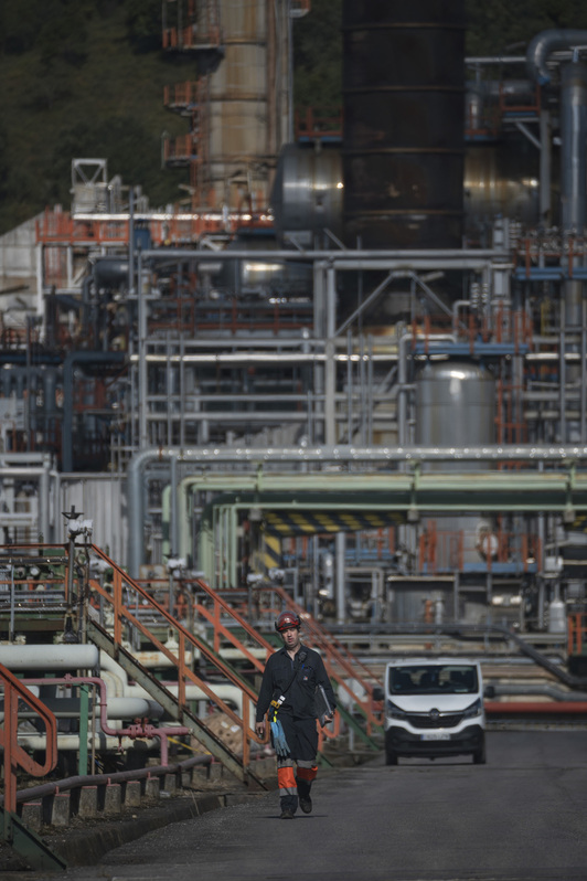 Refinería de Petronor en Muskiz