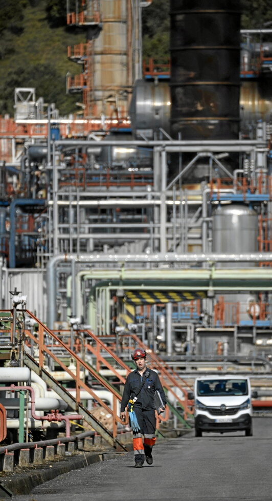 Refinería de Petronor en Muskiz.