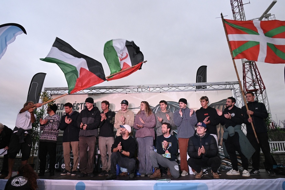 Varios participantes tras la competición