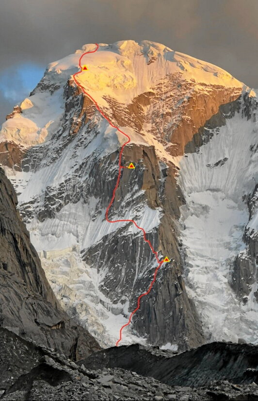 Berghoff, Winckler eta Steadman estatubatuarrek goi mailako jarduerak egin dituzte Karakorumen.