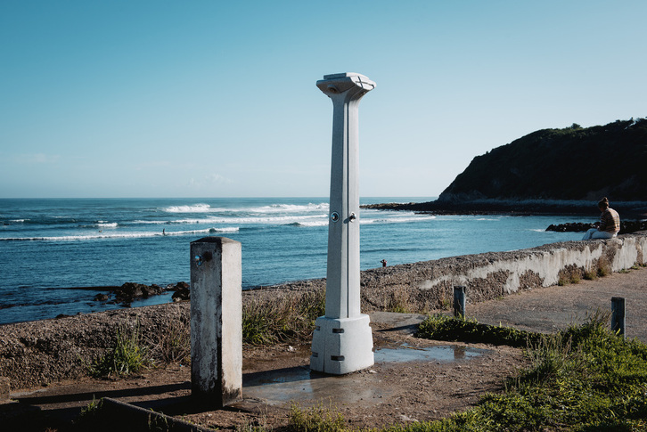 Donibane Lohizuneko kostaldea, artxiboko irudi batean.