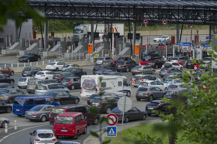 Imagen de archivo del peaje de Biriatu.