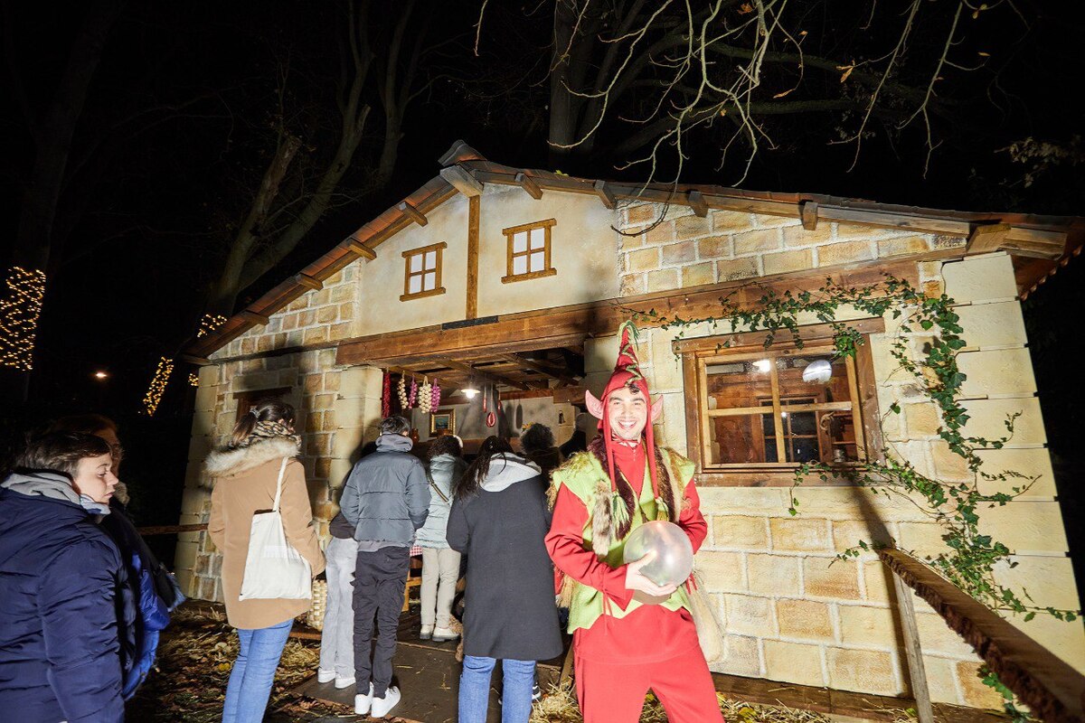 Baso magikoa zabalik dago dagoeneko. 