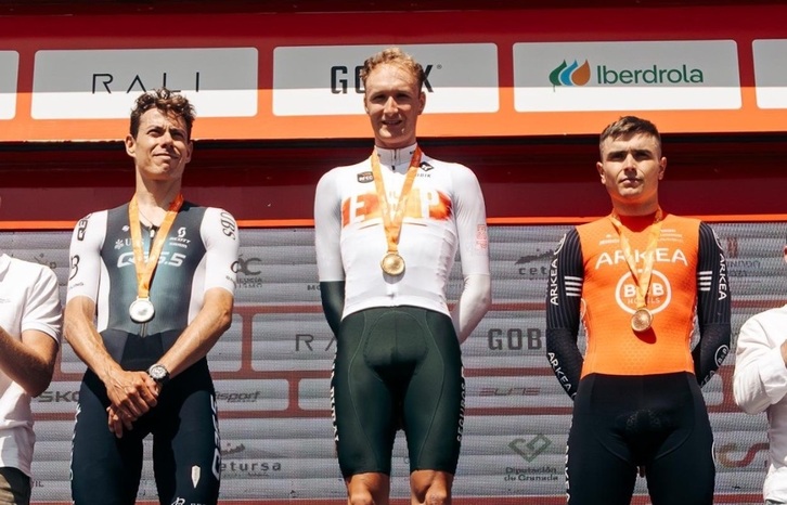 Abel Balderstone logró para Caja Rural-Seguros RGA uno de los triunfos más meritorios del año.