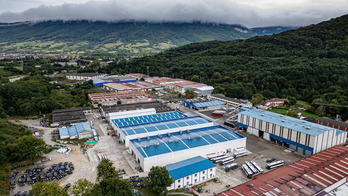 Imagen de archivo de la fábrica de Sunsundegui en Altsasu.