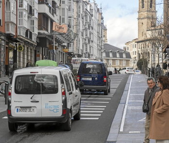 EGE barruan dagoen Gasteizko Errege Atea kalea.