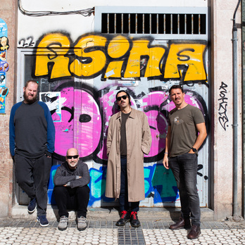 Integrantes de Caballos Yonkis.