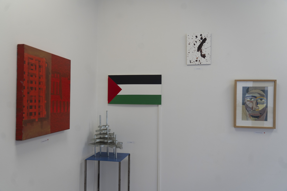 Imagen del Espacio Arruarte, con las obras. (Monika del VALLE / FOKU)