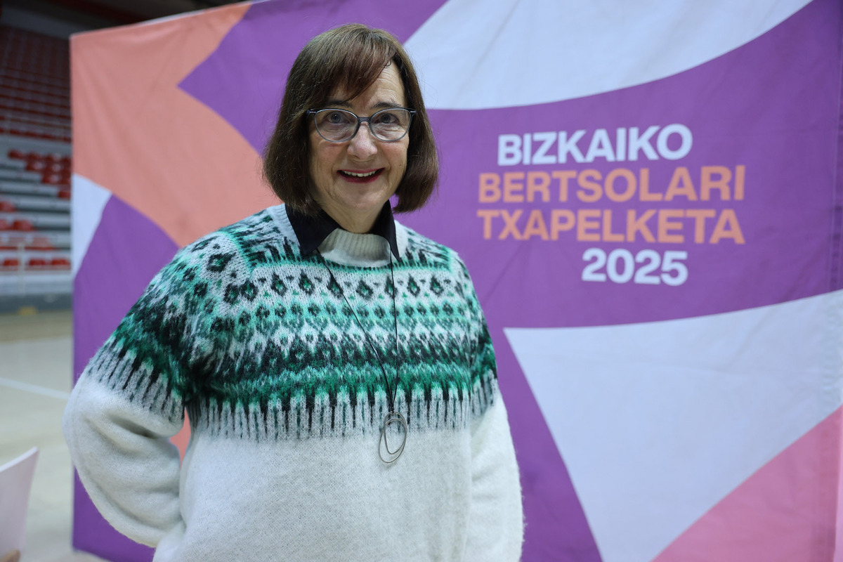 Arantza Plaza izango da irabazleari txapela jartzeko arduradun. (Oskar MATXIN EDESA | FOKU)