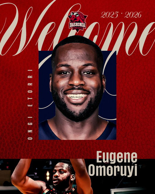 Eugene Omoruyi, al fin llegó el interior que buscada el Baskonia.