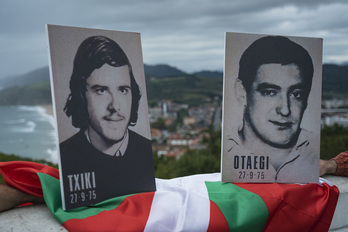 Txiki y Otaegi, reconocidos como víctimas del Gobierno español.