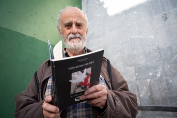 Juan Kruz Igerabide, ostegun honetan, Donostian.