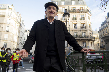 Josu Urrutikoetxea, en otra comparecencia judicial en París, en 2020.