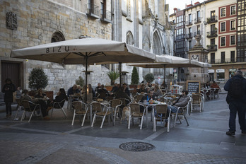 La hostelería, uno de los sectores con un mayor aumento respecto al mismo mes del año anterior.