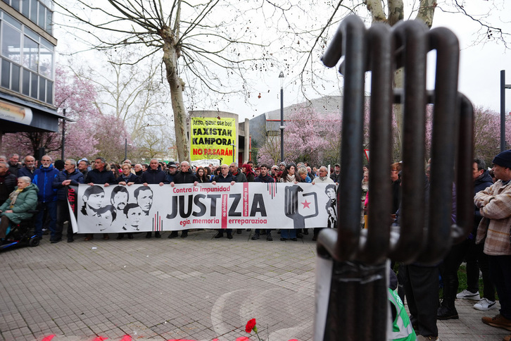Imagen del acto organizado por Martxoak 3 el pasado 3 de marzo en Zaramaga.