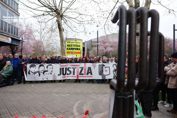 Imagen del acto organizado por Martxoak 3 el pasado 3 de marzo en Zaramaga.