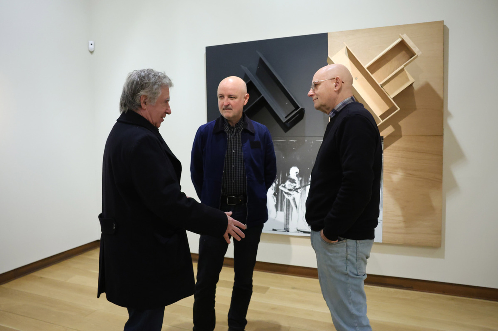 Urzay, Badiola y Irazu, tres colegas en Nueva York