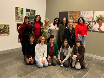 Irudian, erakusketaren aurkezpena Gasteizen.,